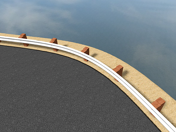 Landscape Design Software - Adding a Guardrail