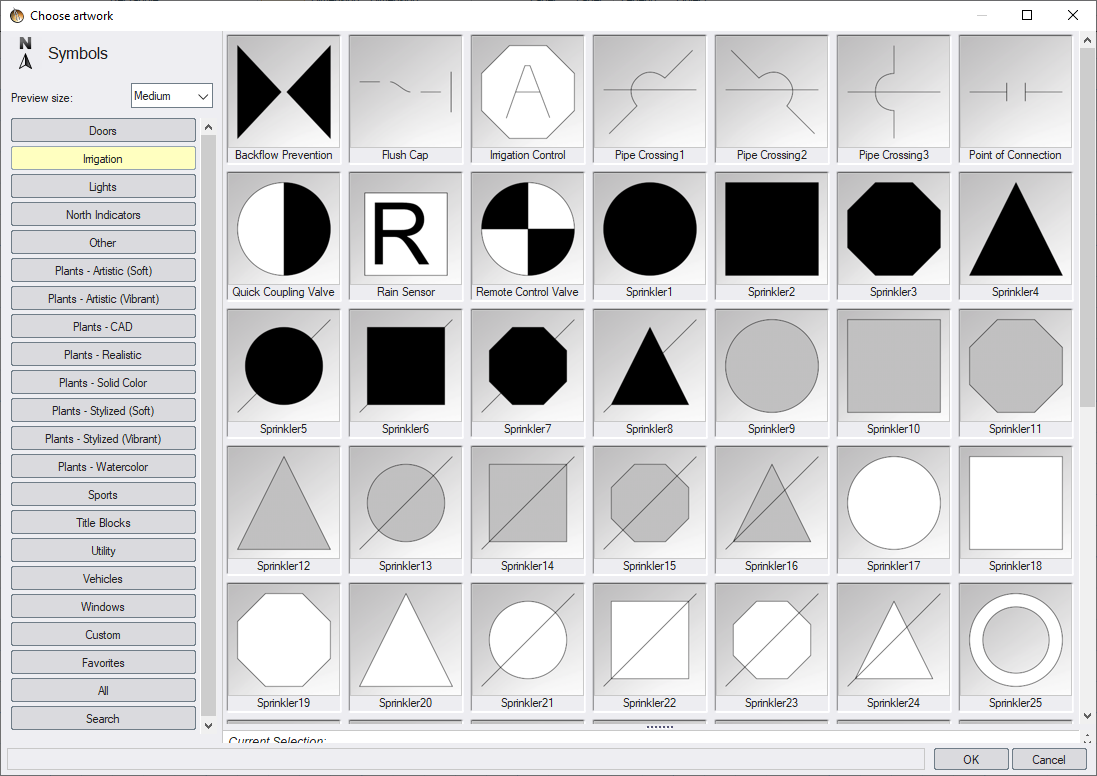Landscape Design Software - Adding a Symbol