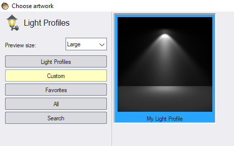 Landscape Design Software - IES Light Profile Import Wizard