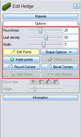 Customize your hedge shape