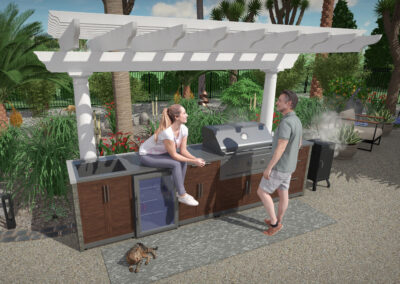 Add Lawn Furniture, Outdoor Kitchens, and More