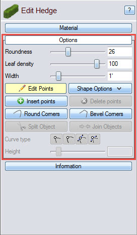 Customize your hedge shape