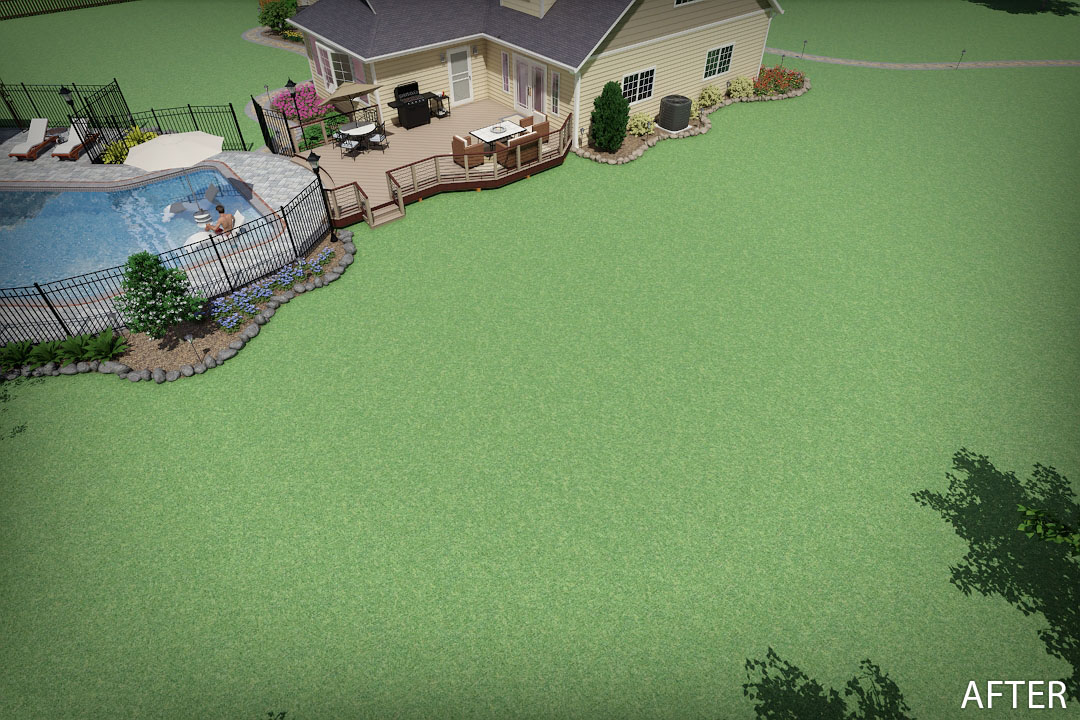 Hide Tiling Pattern After