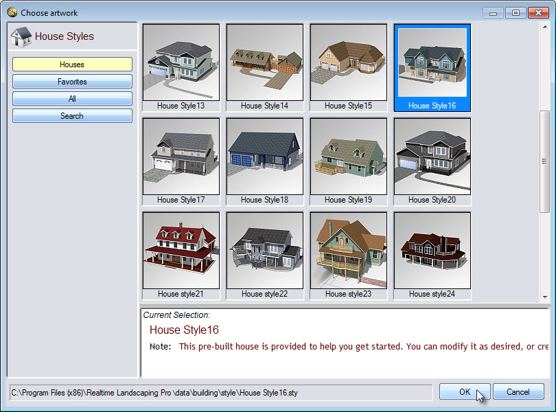 Select your desired house model