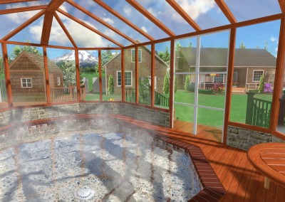Indoor Spa and Landscape Design