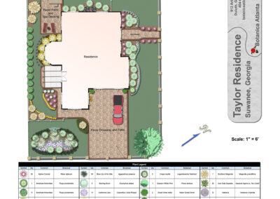 Landscape Driveway Plan
