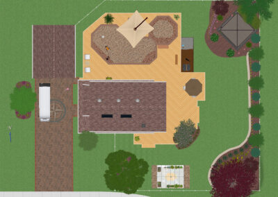 Realtime Landscaping Pro Top-Down View